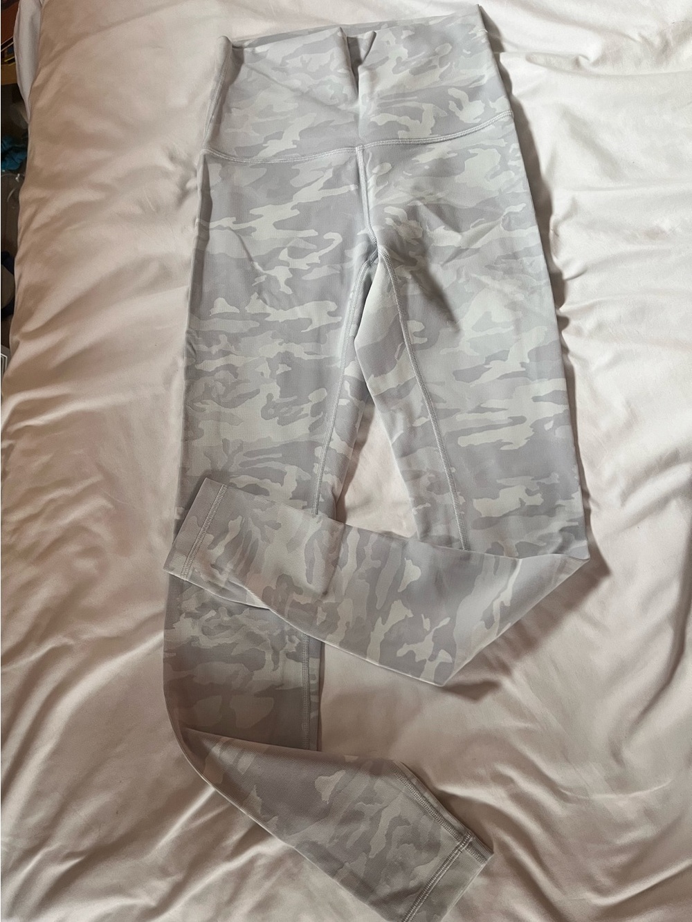 White camo lululemon leggings